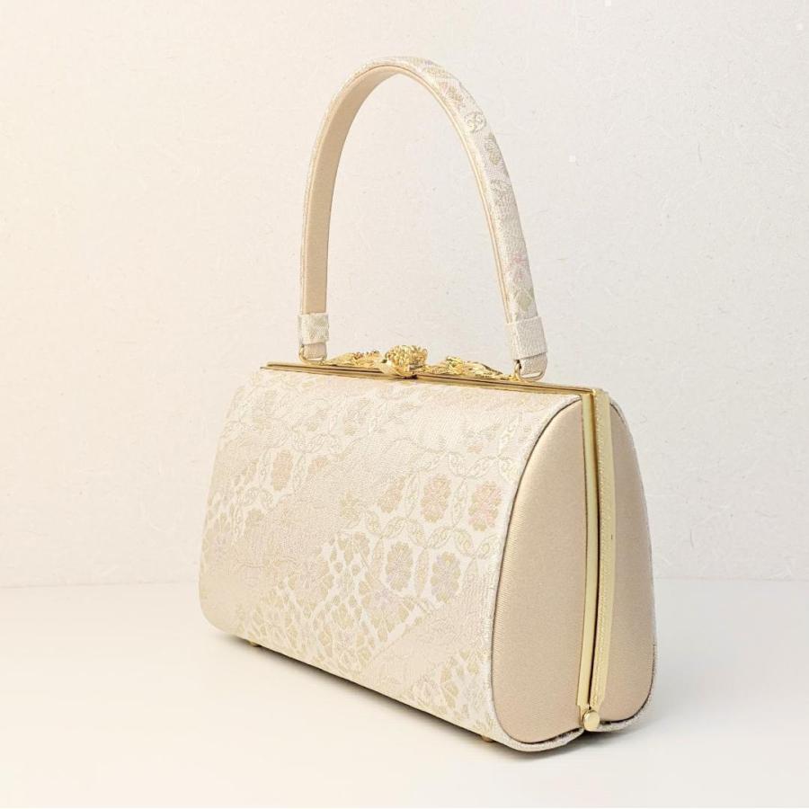 紗織 ブランド 草履 バッグ セット 帯地 ゴールド フォーマル Sサイズ H3 草履バッグセット 帯地 ゴールド 紗織ブランド 振袖 フォーマル