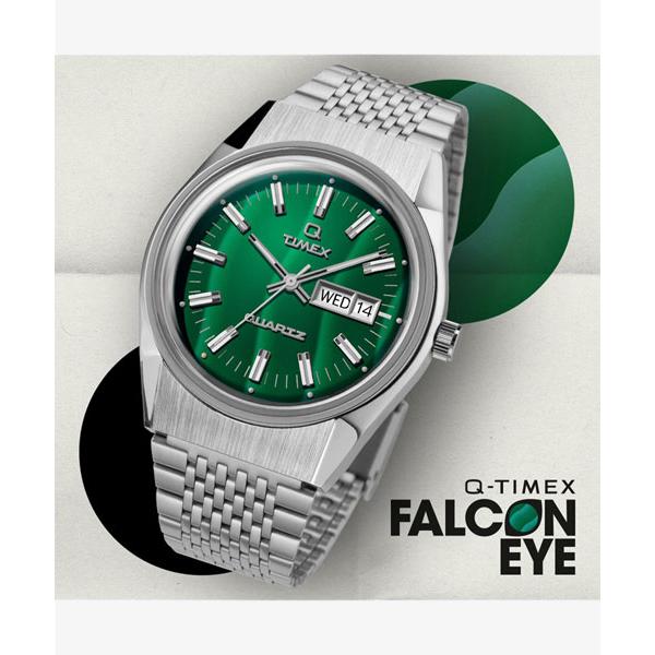 TIMEX タイメックス キュー グリーン 緑 ファルコンアイ TW2U95400