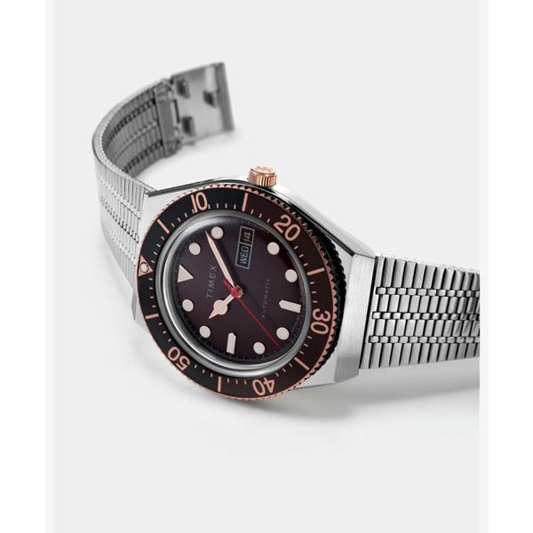 TIMEX（タイメックス） オートマチック 自動巻き ブラウン文字盤