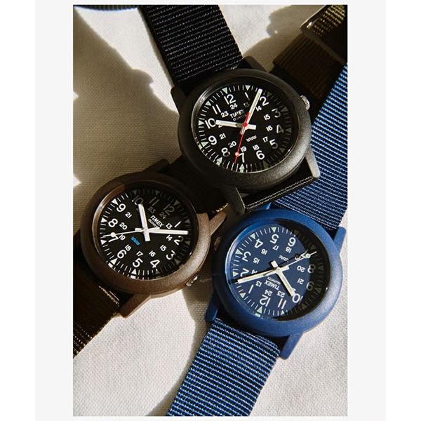 TIMEX（タイメックス） T2N257 TIMEX キャンパー 復刻 ネイビー ユニ 
