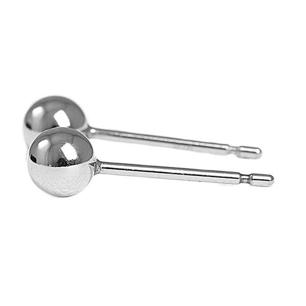 プラチナ ピアス 4mm PT900 ボールピアス 丸玉 プレゼント 女性 爆買