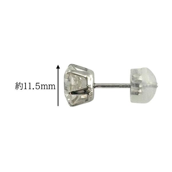 ダイヤモンド　プラチナ　一粒　ピアス　pt プラチナ 一粒 ダイヤモンド スタッド ピアス | IKEDAジュエリー