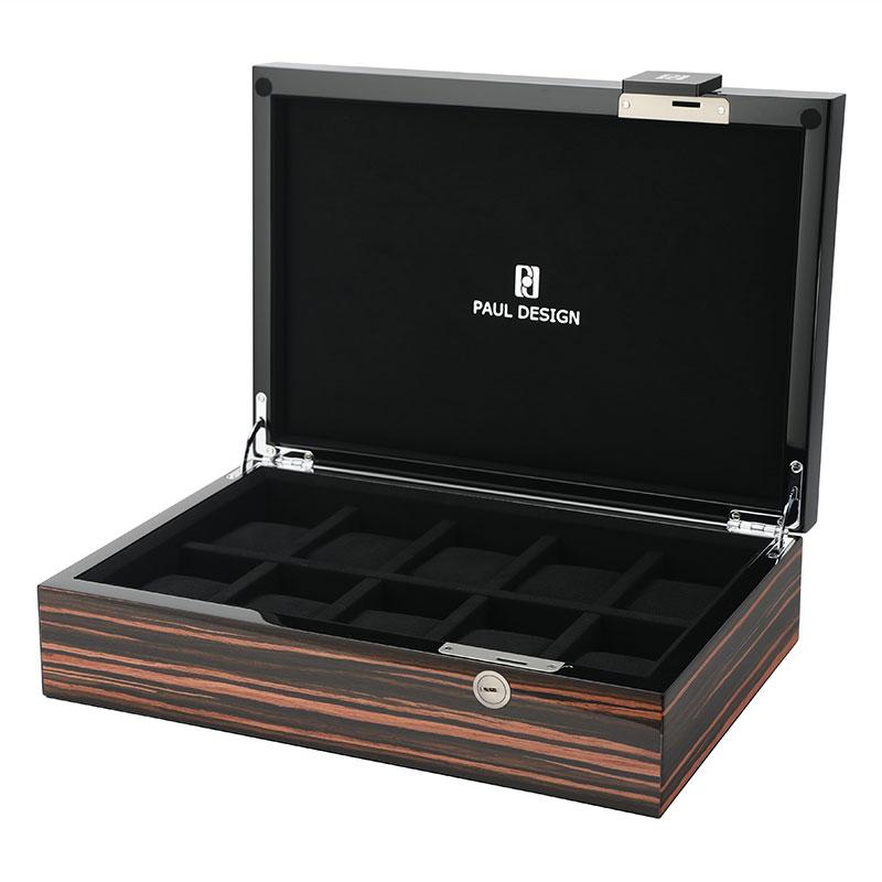 COLLECTOR-10-M PAUL DESIGN ポールデザイン 腕時計収納ケース COLLECTOR-10-M PAUL DESIGN ポールデザイン 腕時計収納ケース