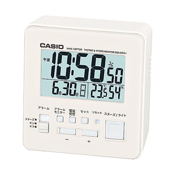 DQD-805J-7JF 温度・湿度計 CASIO カシオ CLOCK クロック｜wassyoimurajapan