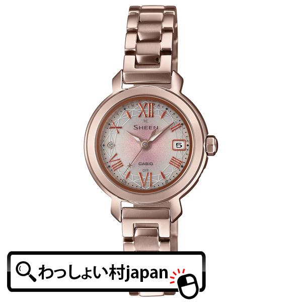 SHEEN シーン CASIO カシオ 電波 ソーラー 電波時計 ピンク SHW-5300CG-4AJF レディース 腕時計 国内正規品 送料無料