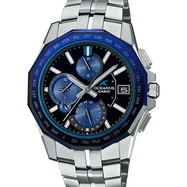 OCEANUS オシアナス カシオ CASIO MANTA マンタ 電波ソーラー OCW-S6000-1AJF メンズ 腕時計 国内正規品 送料無料