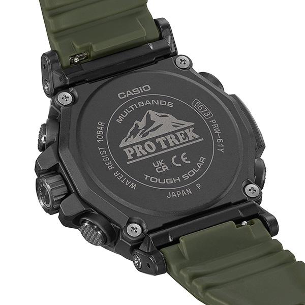 PROTREK プロトレック CASIO カシオ SPORTS 山 クライマーライン グリーン PRW-61Y-3JF メンズ 腕時計 国内正規品 送料無料 爆買の画像