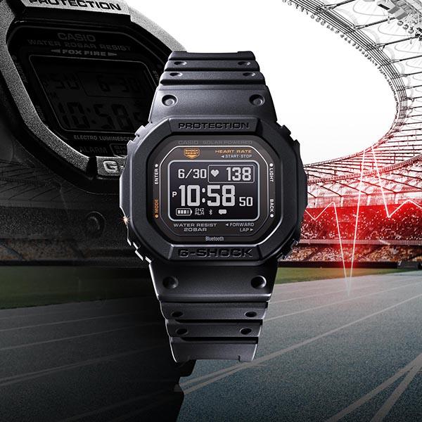 G-SHOCK Gショック CASIO カシオ ジーショック G-SQUAD 心拍計測 血中酸素レベル計測 DW-H5600-1JR メンズ 腕時計 国内正規品 送料無料 爆買の画像