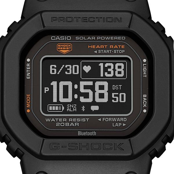 G-SHOCK Gショック CASIO カシオ ジーショック G-SQUAD 心拍計測 血中酸素レベル計測 DW-H5600-1JR メンズ 腕時計 国内正規品 送料無料 爆買の画像