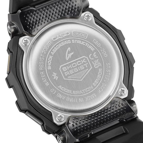 GBD-200-1A1JF CASIO カシオ G-SHOCK  ジーショック gshock Gショック G-SQUAD ジースクワッド メンズ 腕時計 国内正規品 送料無料 爆買の画像