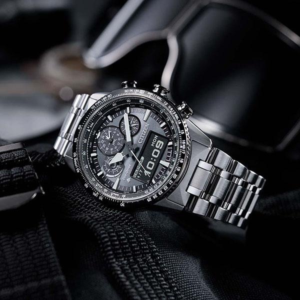 JV2006-55H CITIZEN シチズン PROMASTER プロマスター アナログ×デジタル パイロットウォッチ メンズ 腕時計 国内正規品 送料無料 爆買の画像