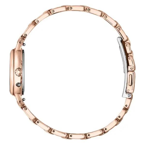 KL0-561-21 CITIZEN シチズン wicca ウィッカ カフェタイム ソーラーテック電波 白蝶貝文字板 フェミニン レディース 腕時計 国内正規品 送料無料の画像