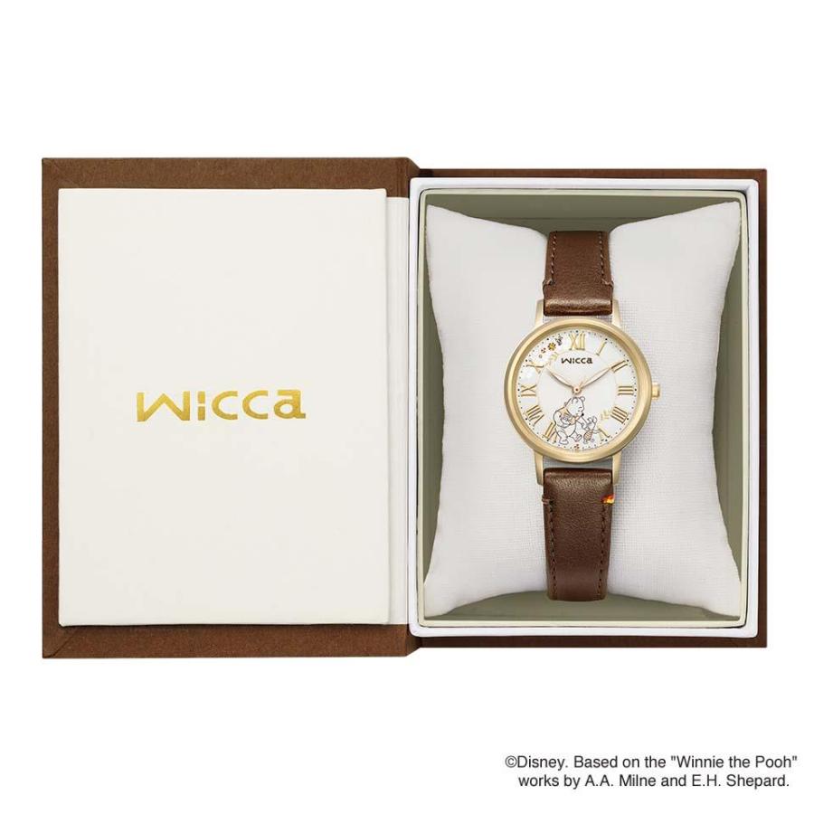 KP5-123-90 CITIZEN シチズン wicca ウィッカ ソーラーテック Disney  くまのプーさん レディース 腕時計 国内正規品 送料無料の画像