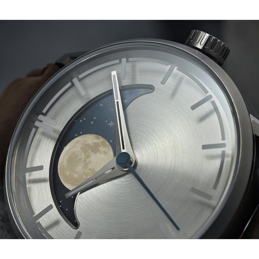 OVD MOON Infinity MN-006 AURA　月 ムーン シルバー 星空 蓄光 生活防水 マイクロブランド 香港 国内唯一取扱店の画像