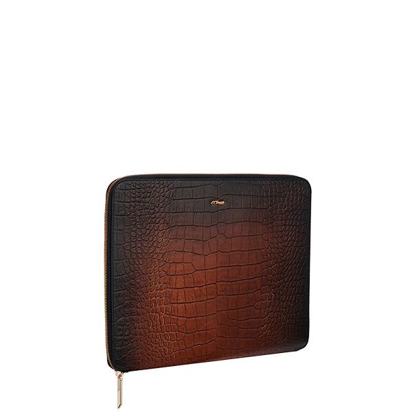 190474 S.T.DUPONT エス・テー・デュポン  カンファレンスパッド ブラウン 国内正規品 送料無料 爆買の画像