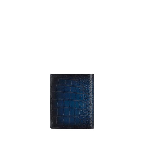 190373 S.T.DUPONT エス・テー・デュポン  2つ折りバーティカルウォレット 7CC ブルー 国内正規品 送料無料 爆買の画像