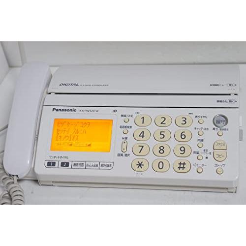 99%OFF!】 パナソニック おたっくす デジタルコードレスFAX ホワイト