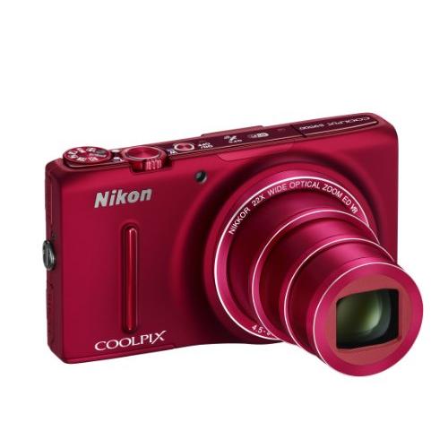 Nikon デジタルカメラ COOLPIX S9500 光学22倍ズーム Wi-Fi対応 ヴェルヴェットレッド S9500RD