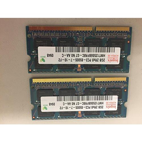 hynix PC3-8500S (DDR3-1066) 2GB x 2枚組み 合計4GB SO-DIMM 204pin ノートパソコン用メモリ 動作保
