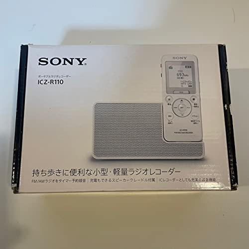 日本限定ソニー ポータブルラジオICレコーダー 16GB FM AMラジオ予約