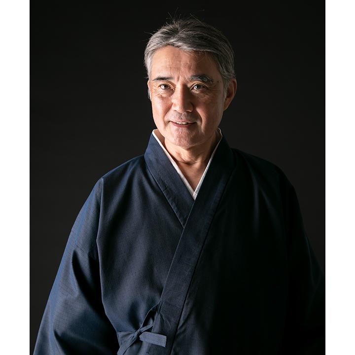 8006 桐生織 正絹作務衣（総裏） 和粋庵 日本製の画像