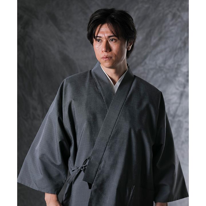 8006 桐生織 正絹作務衣（総裏） 和粋庵 日本製の画像