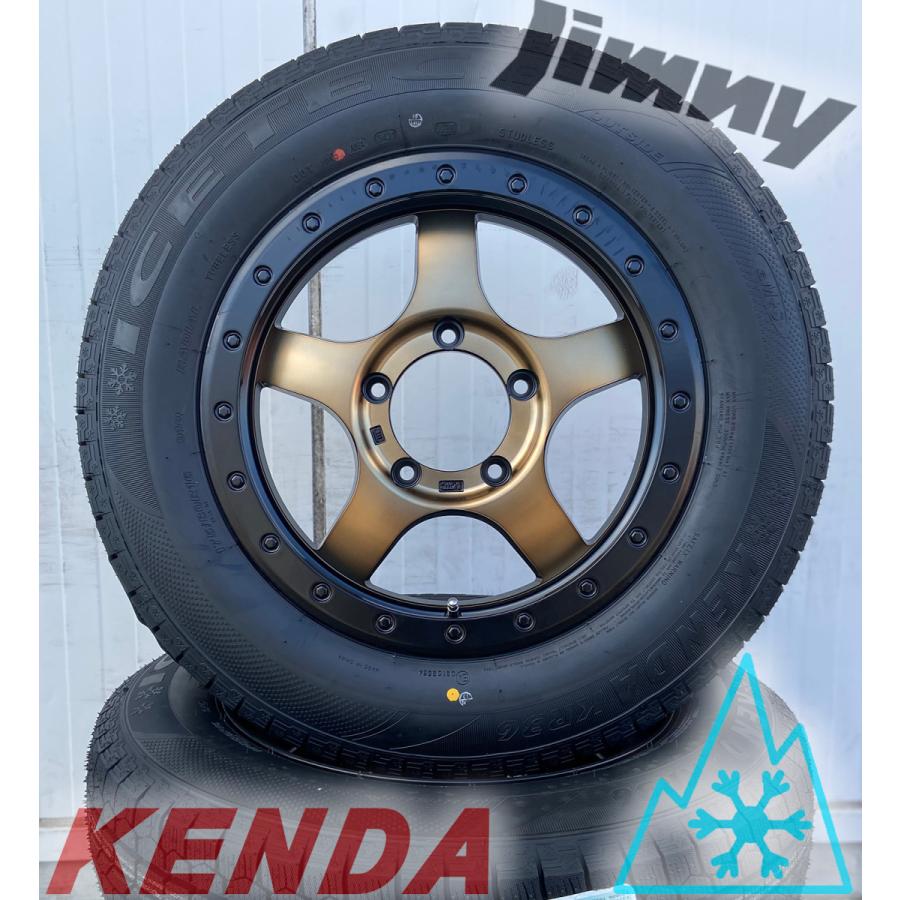 KENDA（ケンダ） スタッドレス ジムニー JB64W JB23 JB22 JA12 JA11 KENDA KR36 175/80R16 ...