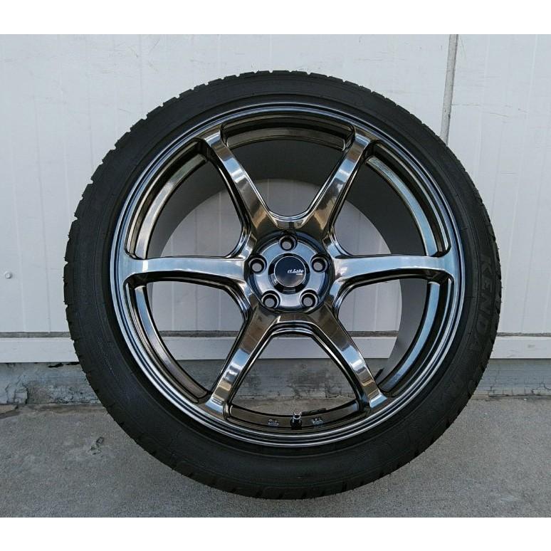 KAISER（KENDA） Acht-6 クロニウムブラック F 8.5J+47 R 9.5J +45