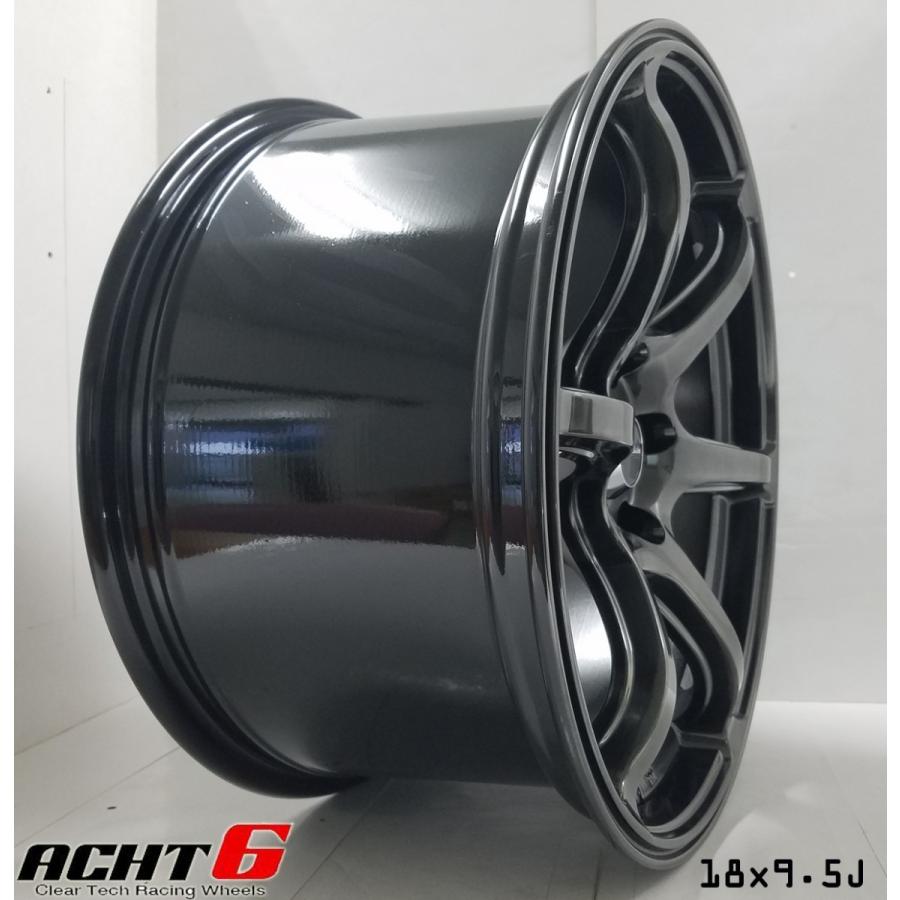CT-Labo Acht6 18×9.5+45 100-5H 4本セット CT-labo Acht-6 18×9.5 +45 100-5H ホイールのみ1本から※複数本対応