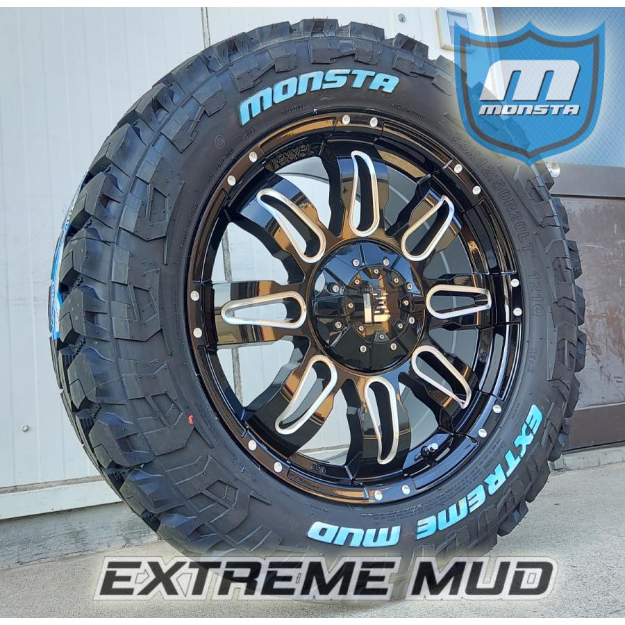 ランクル タンドラ ロックスター20インチ MTタイヤ