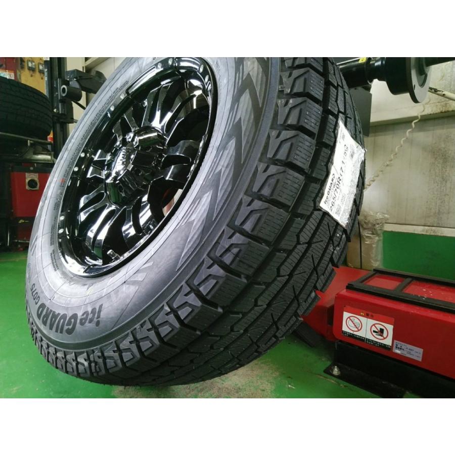 冬用 BIGWAY B-MUD X☆アイスガードSUV G075 265/65R17 ハイラックス