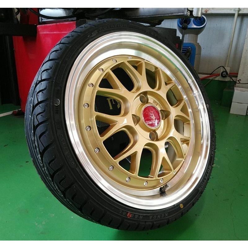 KAISER（KENDA） 軽自動車 タイヤホイールセット 16インチ BD00 KENDA