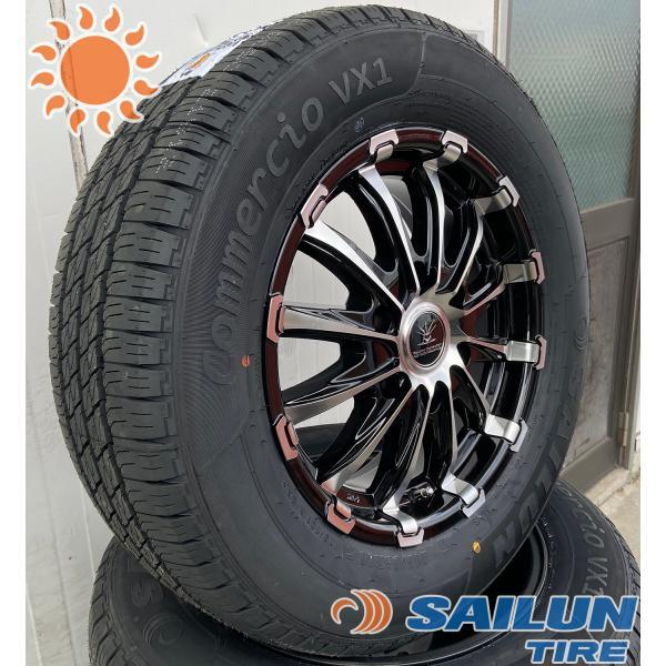 ハイエース 夏タイヤセット