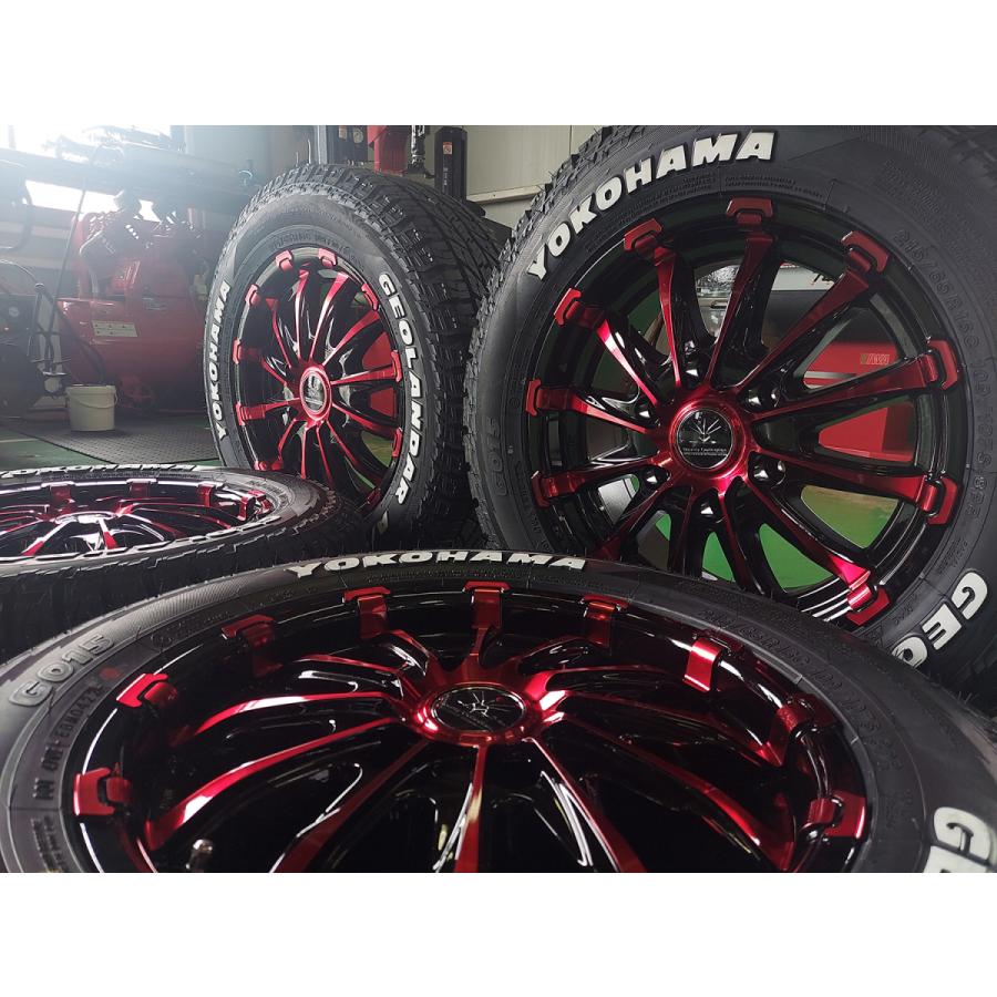 地域限定送料無料⭐️215/65R16c⭐️X-AT⭐️4本⭐️車検対応⭐️バン用 YOKOHAMA】走って良し！魅せて良し！！ジオランダーX‐ATにNEWサイズ