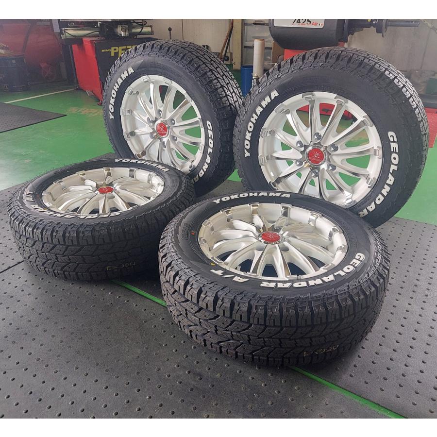 GEOLANDAR 即納 美品 車検対応 タイヤ ホイール セット 16インチ 