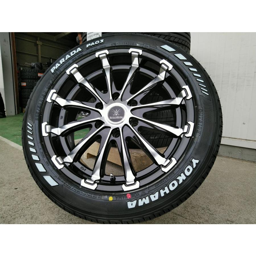 PARADA PA03 サマータイヤ ヨコハマ パラダ 225/50R18 ホワイトレター