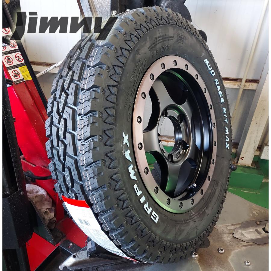ジムニーJB23 16インチタイヤ・ホイール ジムニー JB23 JB64 JA11 JA12 JA22 タイヤホイール 16インチ GripMax