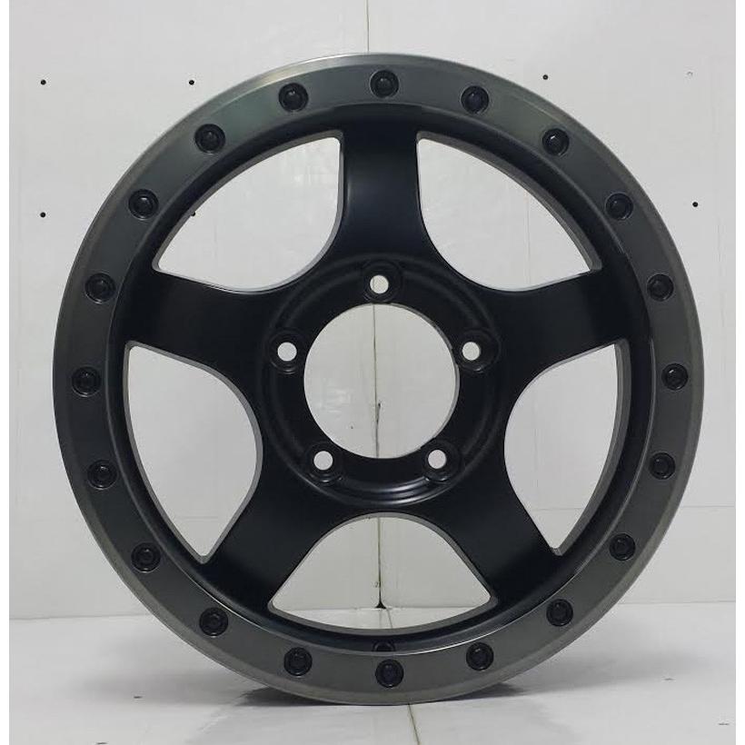 ジムニー JB23 JB64 リフトアップ車 カスタムカー 16インチ Bounty Collection BDX05 トーヨーオープンカントリーMT 225/75R16 ホワイトレターの画像
