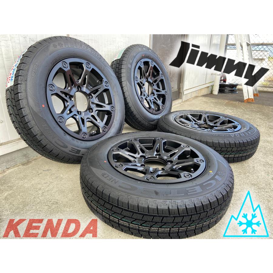ICETEC スタッドレス ジムニー JB23 JB64 JA12 JA11 タイヤホイール