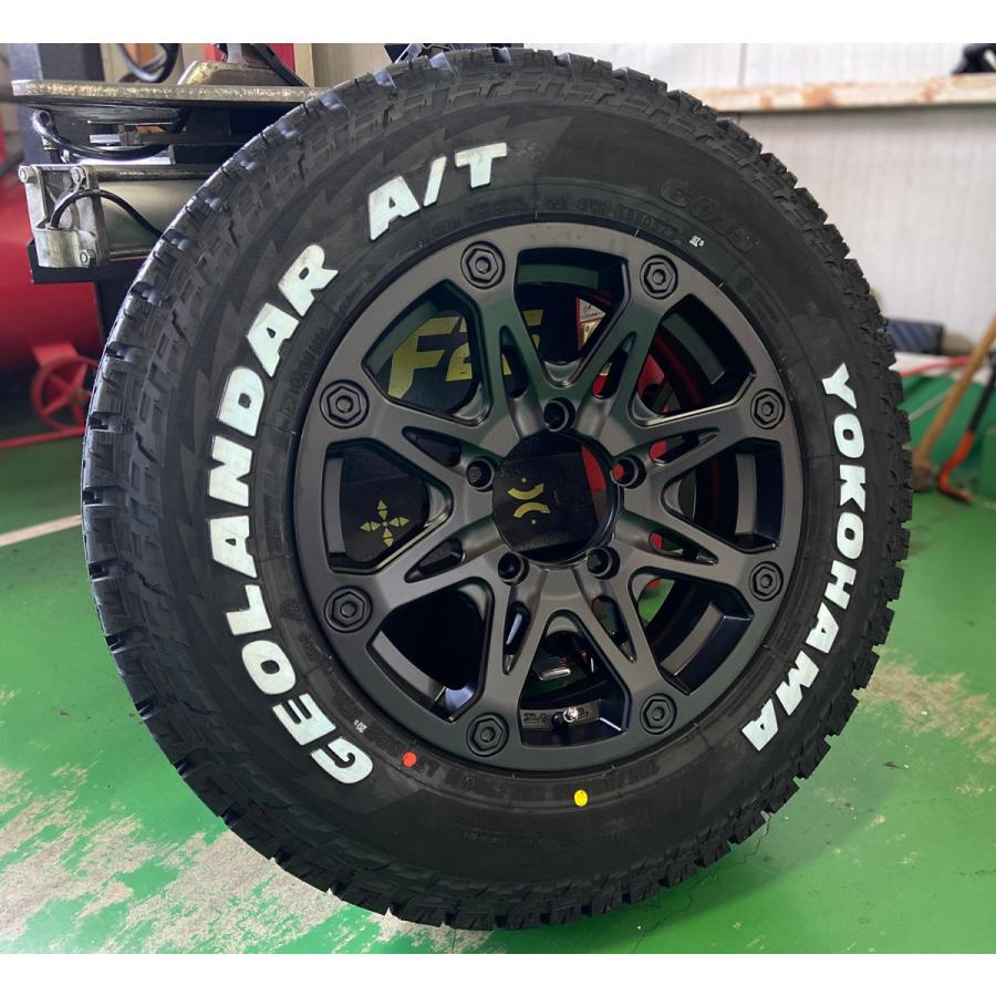 イチオシ商品!! ジムニー JB64 JB23 JB22 JA12 JA11 新品タイヤホイール4本セット ヨコハマ ジオランダー AT G015 185/85R16 ホワイトレター :BDX08 mb 16 yh at G015 04 tori:Wheel And Tyre SHOP WAT 2号店 115,000円