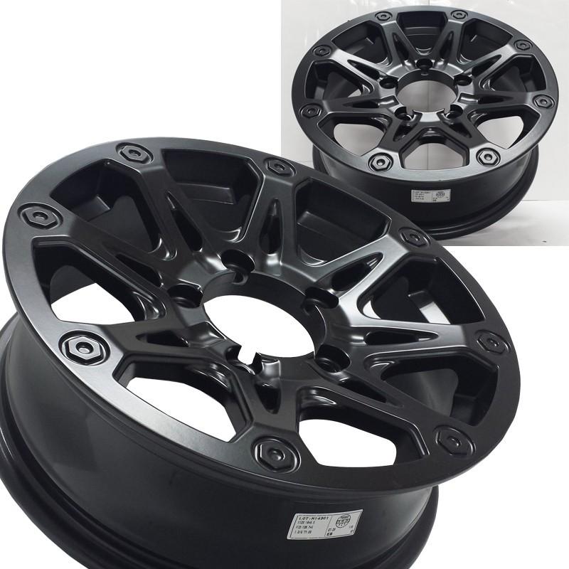 ジムニー JB23 JB64 リフトアップ車 カスタムカー 16インチ Bounty Collection BDX08 トーヨーオープンカントリーMT 225/75R16 ホワイトレターの画像