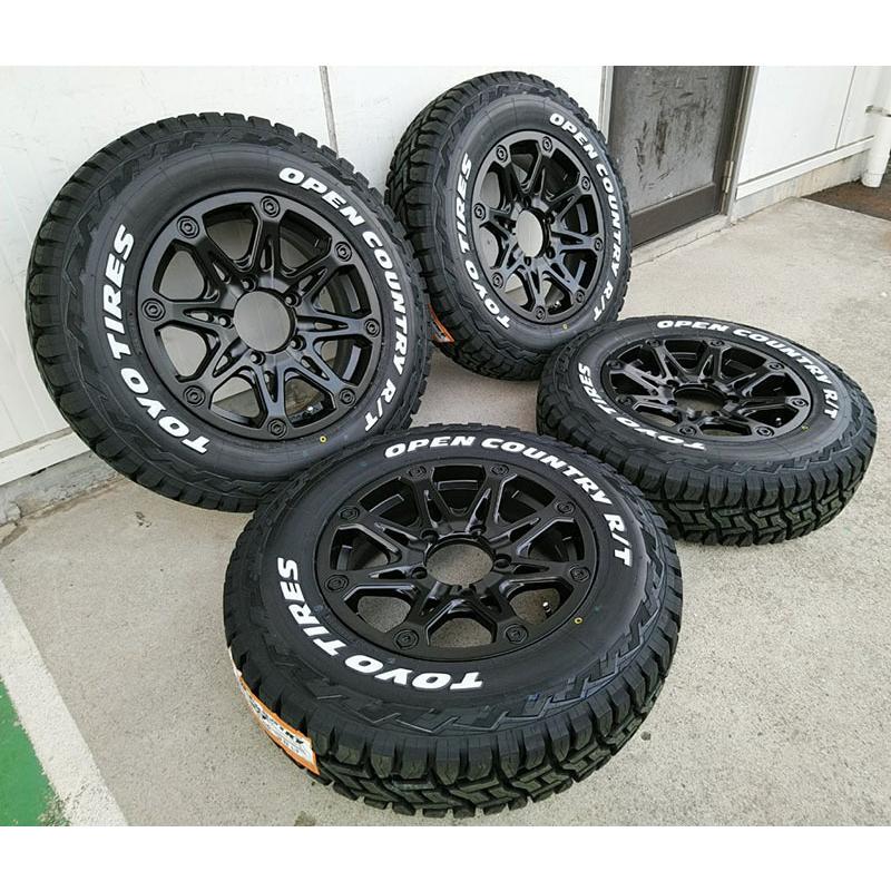 185/85R16 ジムニー　オープンカントリーOpen Country R/T タイヤホイールセット　5本 5本セット ジムニー 185/85R16 トーヨー オープンカントリー R/T
