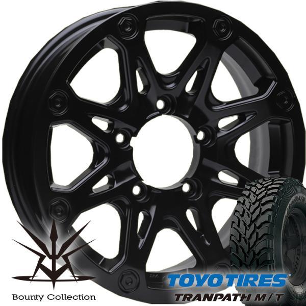 TRANPATH ジムニー 16インチ 195R16 タイヤホイールセット TOYO M/T 
