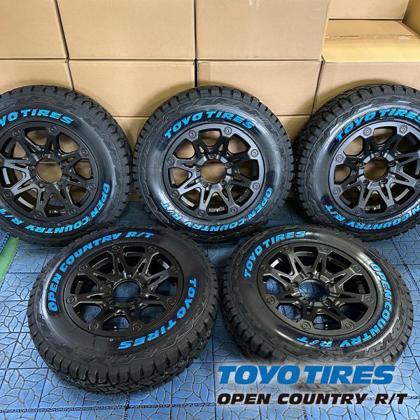 OPEN COUNTRY 5本セット 背面用付き ジムニー JB64 JB23 TOYO トーヨー 