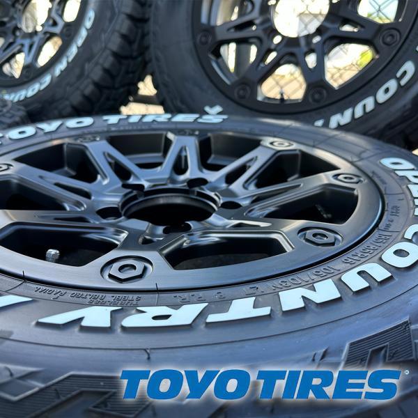 ジムニー　185 85 16トーヨーオープンカントリーRT タイヤ ホイール OPEN COUNTRY ジムニー トーヨー TOYO オープンカントリー RT 185