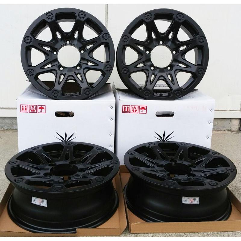 Jimny ジムニー アルミホイール 新品 4本セット BDX08 マットブラック 