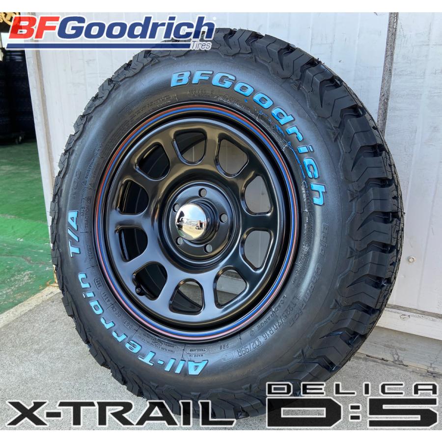 エクストレイル デリカD5 クロスロード 16インチ デイトナSS BF グッドリッチ オールテレン KO2 215/70R16 225/70R16｜wat2｜05