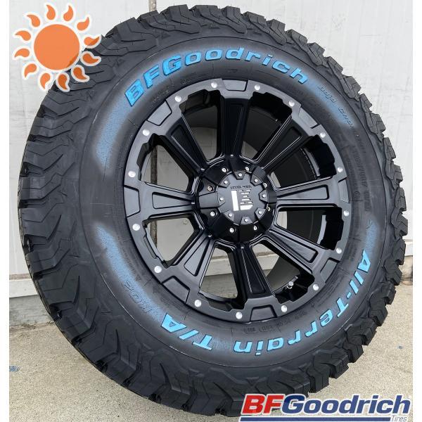 ランクル300（GX,AX,VX,ZX,GRスポーツ）17インチ タイヤホイールセット 4本セット 1台分 BF Goodrich ALLTERRAIN KO2 265/70R17 LEXXEL DeathRock｜wat2｜12