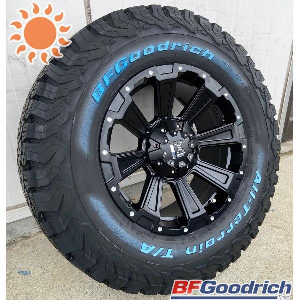 ランクル300（GX,AX,VX,ZX,GRスポーツ）17インチ タイヤホイールセット 4本セット 1台分 BF Goodrich ALLTERRAIN KO2 265/70R17 LEXXEL DeathRock｜wat2｜03