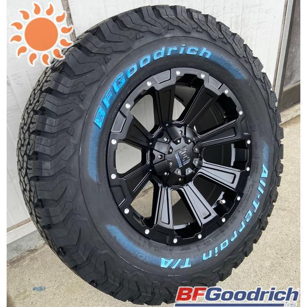 ランクル300（GX,AX,VX,ZX,GRスポーツ）17インチ タイヤホイールセット 4本セット 1台分 BF Goodrich ALLTERRAIN KO2 265/70R17 LEXXEL DeathRock｜wat2｜05